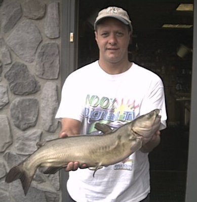 Doug Enslen's 26-1/2 inch 8lb.1oz. channel catfish